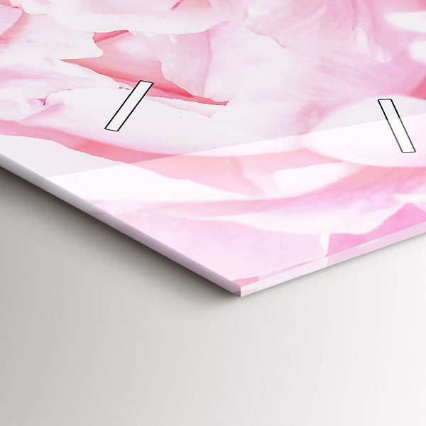 Orologio verticale Fiori che sbocciano