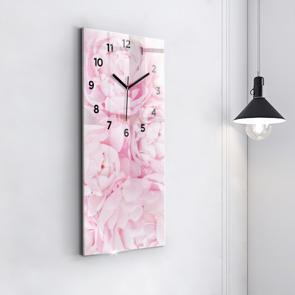 Orologio verticale Fiori che sbocciano