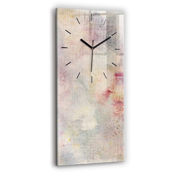Orologio verticale Astrazione dipinta