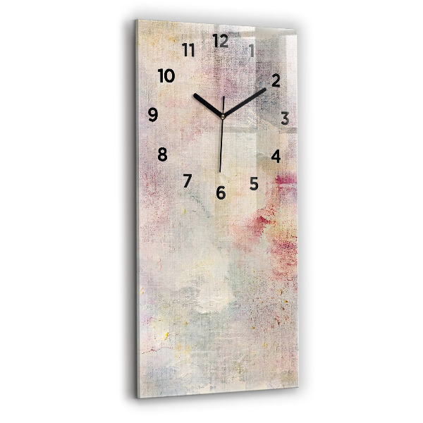 Orologio verticale Astrazione dipinta