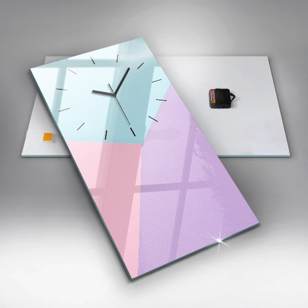 Orologio verticale Motivo pastello