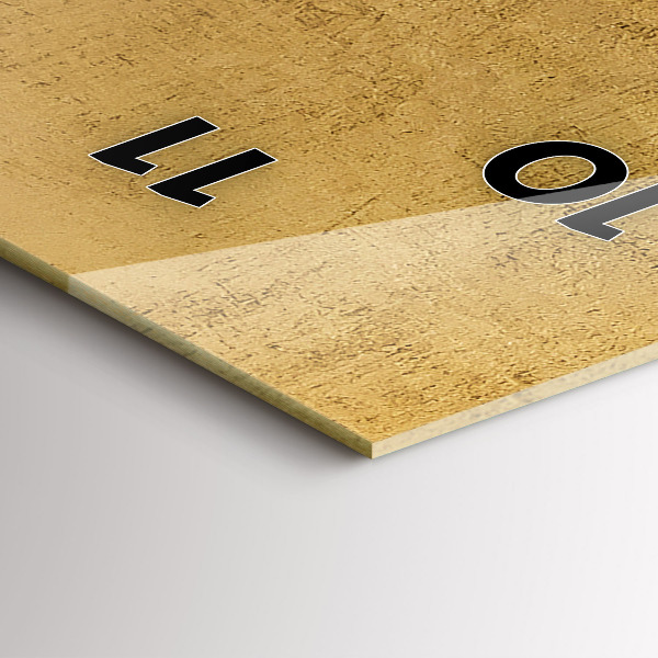 Orologio verticale Tela decorativa