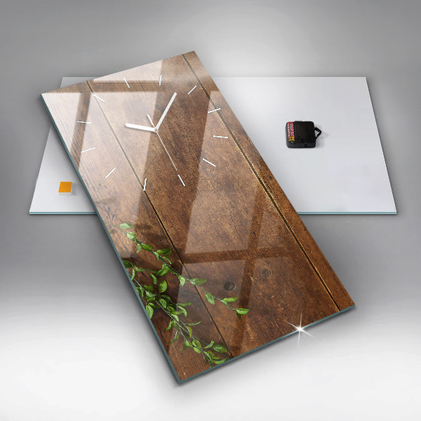 Orologio verticale Legno rustico