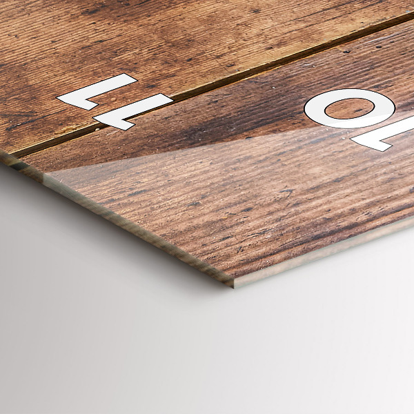 Orologio verticale Legno rustico