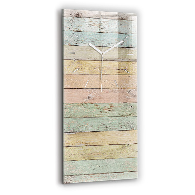 Orologio verticale Tavole colorate