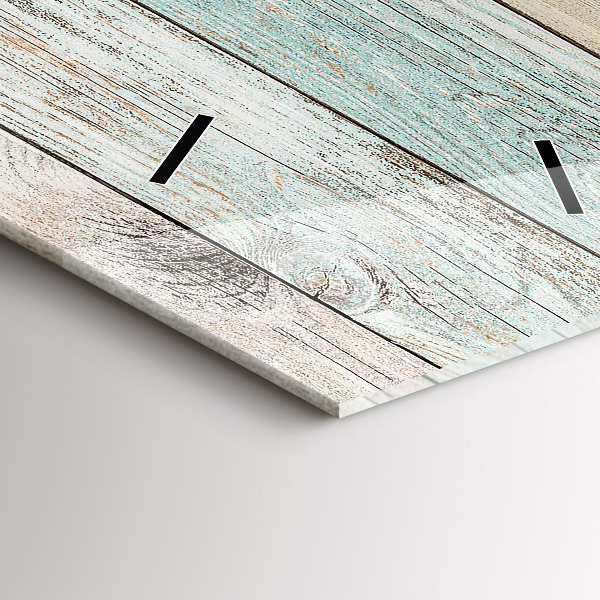 Orologio verticale Tavole colorate