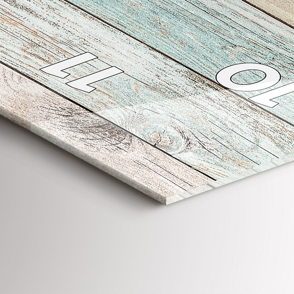 Orologio verticale Tavole colorate