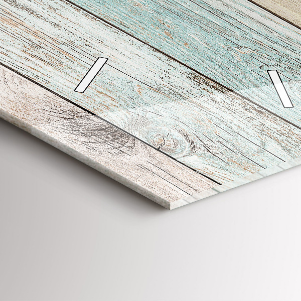 Orologio verticale Tavole colorate