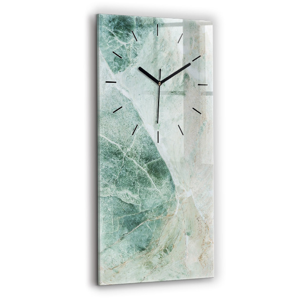 Orologio verticale Texture di pietra di marmo