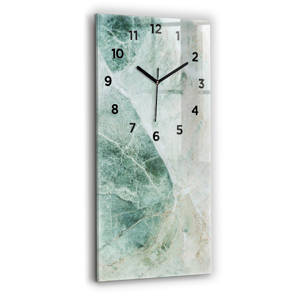 Orologio verticale Texture di pietra di marmo