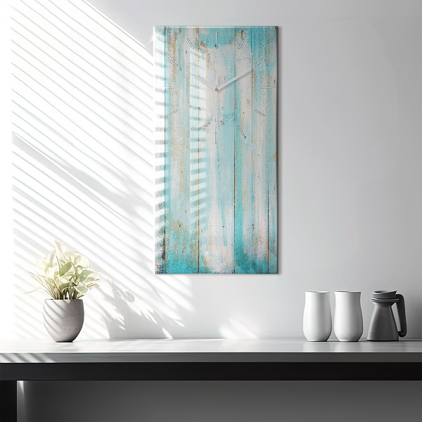 Orologio verticale Tavole blu