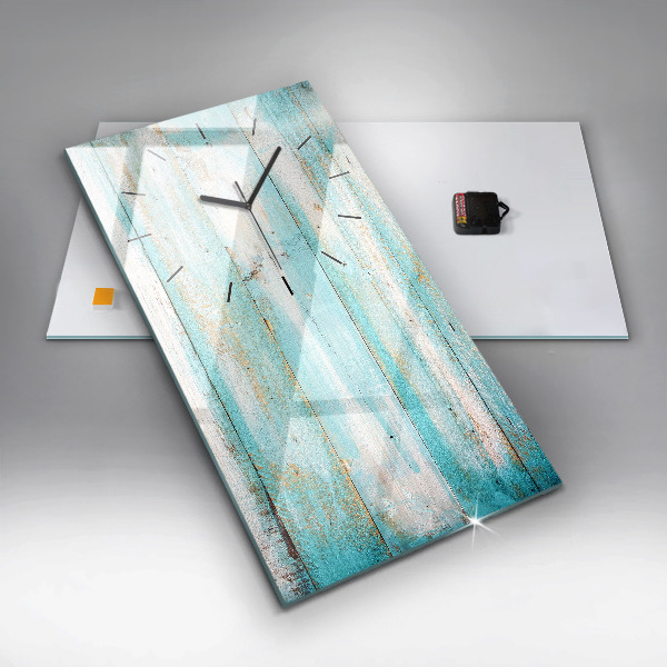 Orologio verticale Tavole blu