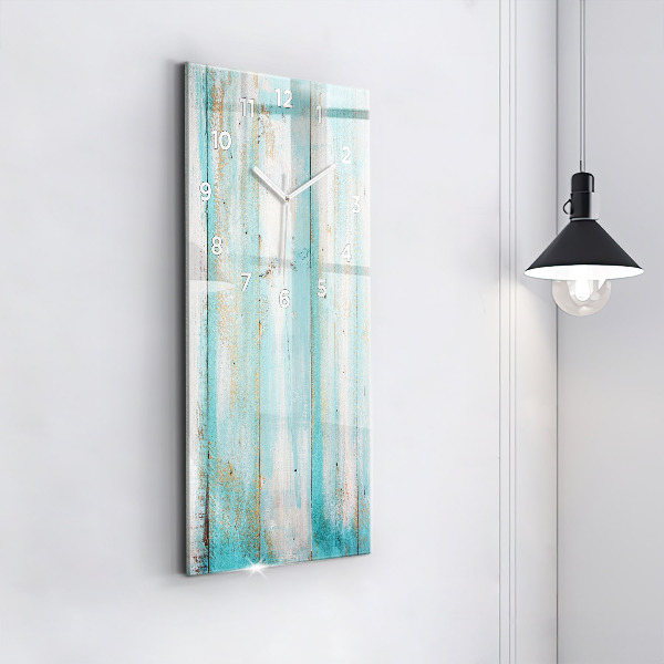 Orologio verticale Tavole blu
