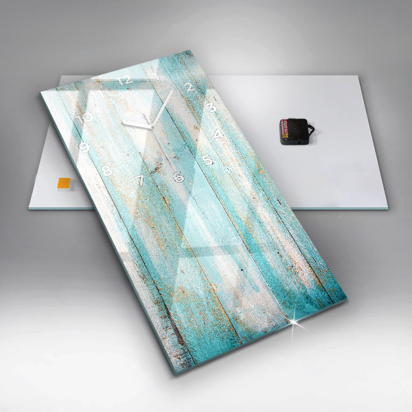 Orologio verticale Tavole blu