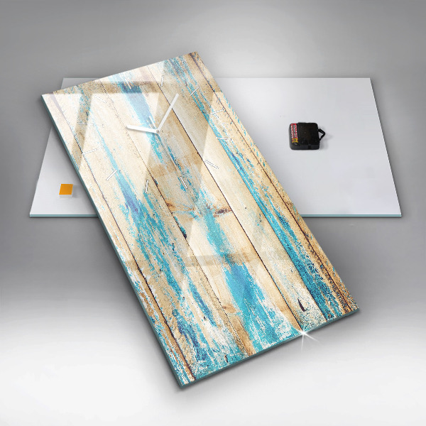 Orologio verticale Legno graffiato