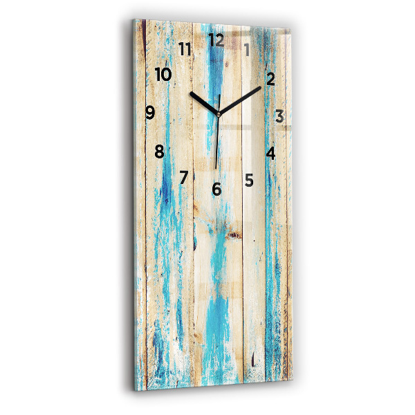 Orologio verticale Legno graffiato