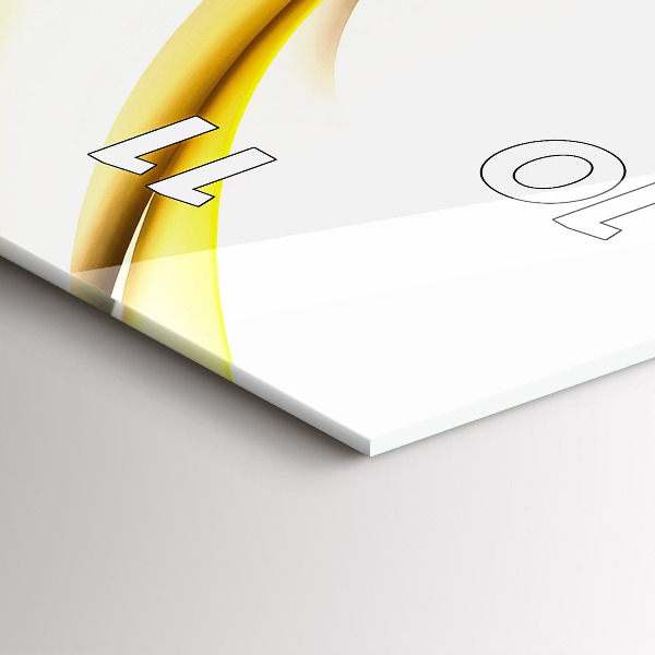 Orologio verticale Onda astratta