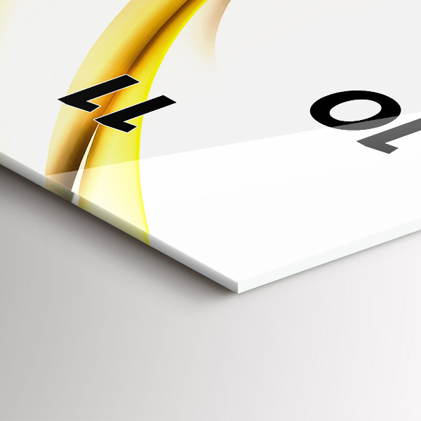 Orologio verticale Onda astratta