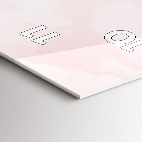 Orologio verticale Rose in fiore