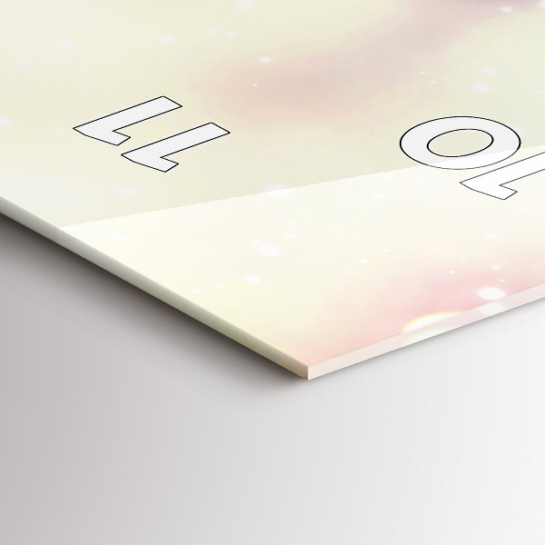 Orologio verticale Fiori primaverili