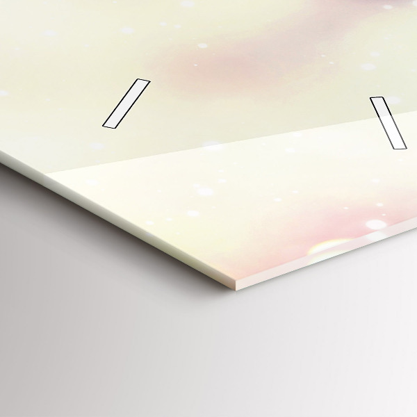 Orologio verticale Fiori primaverili