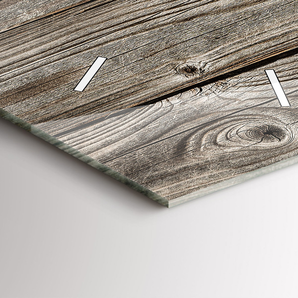 Orologio verticale Girasoli su tavole