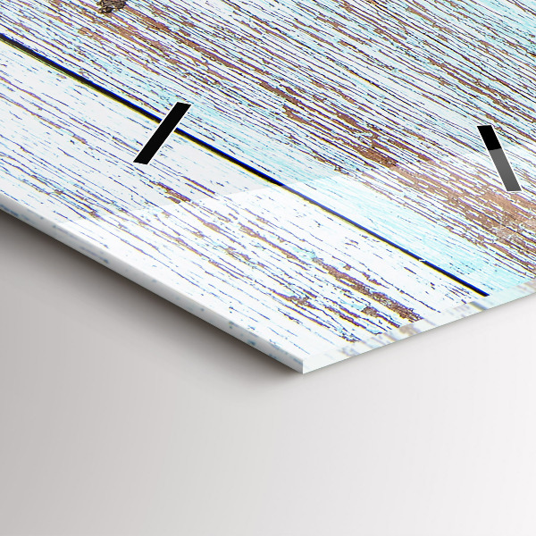 Orologio verticale Legno pastello