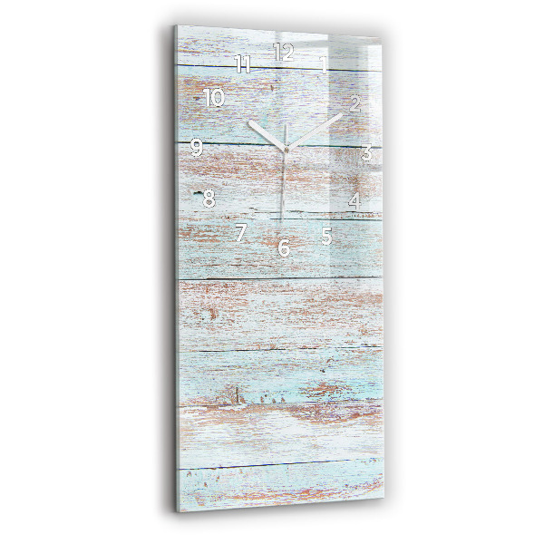 Orologio verticale Legno pastello