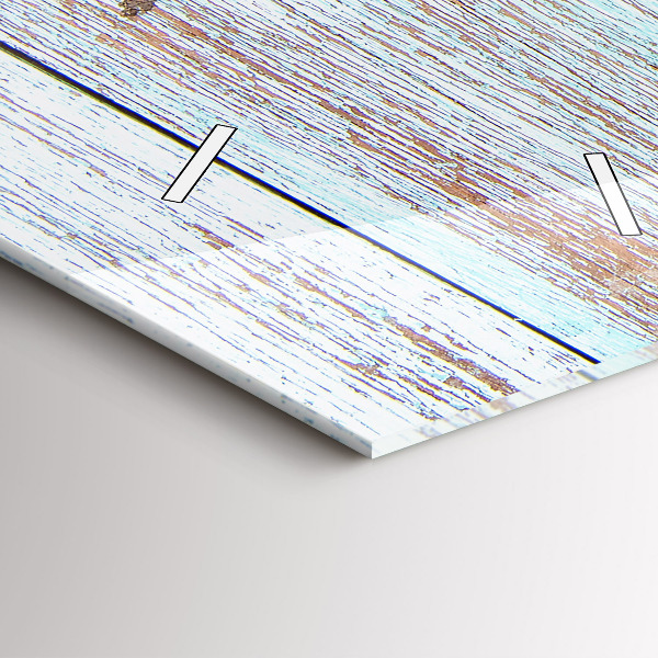 Orologio verticale Legno pastello