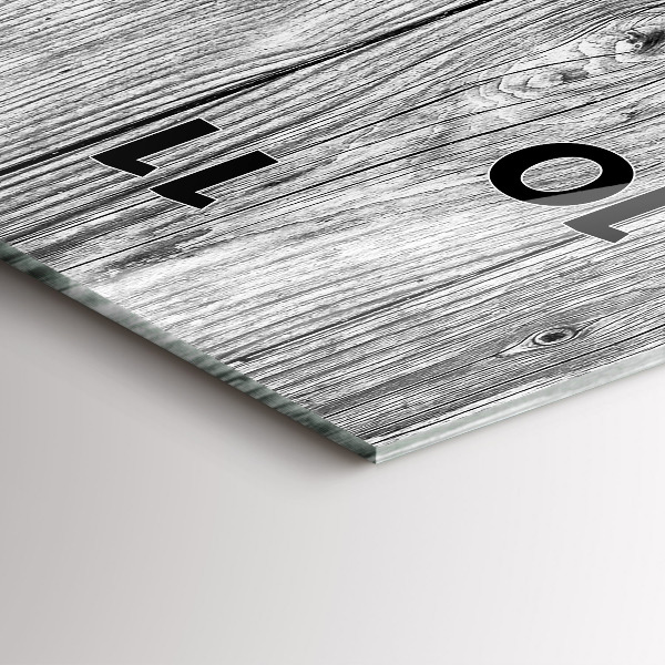 Orologio verticale Pannelli in legno