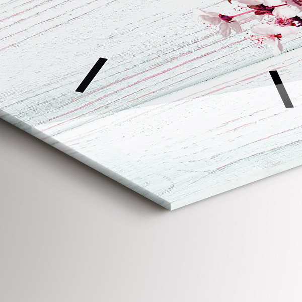 Orologio verticale Fiori primaverili