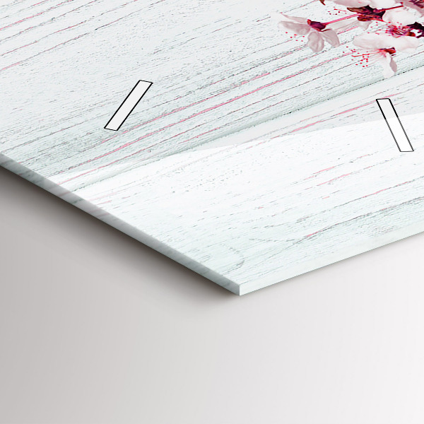 Orologio verticale Fiori primaverili