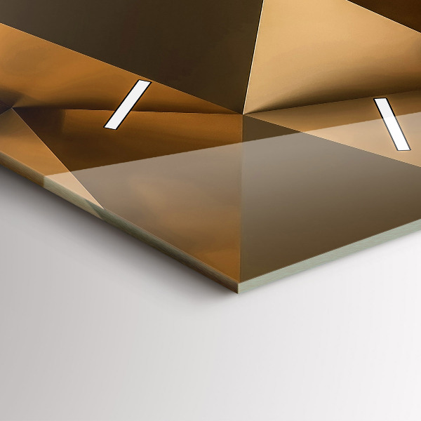 Orologio verticale Texture geometrica