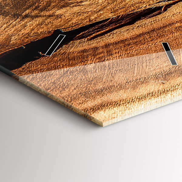 Orologio verticale Struttura del legno