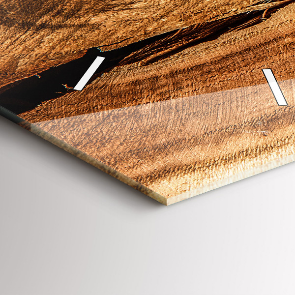 Orologio verticale Struttura del legno