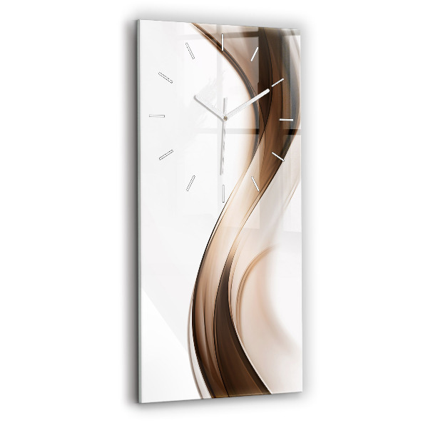 Orologio verticale Linea di astrazione