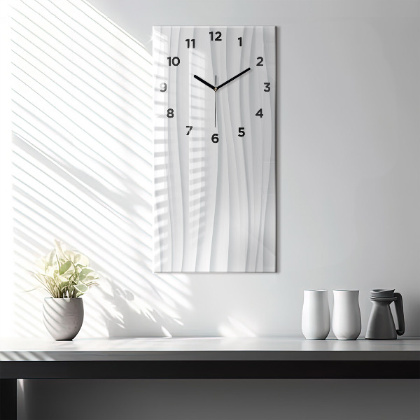 Orologio verticale Trama delle onde