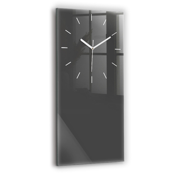 Orologio verticale in vetro Colore grigio