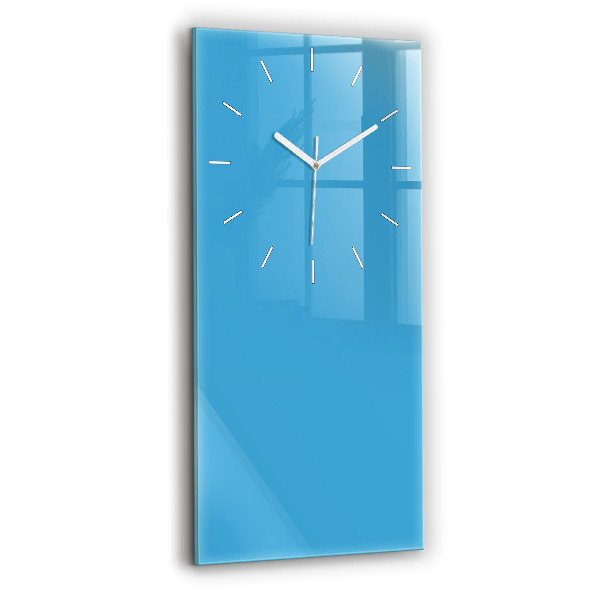 Orologio verticale in vetro Colore blu