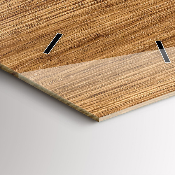 Orologio verticale Legno chiaro