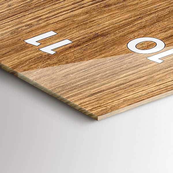 Orologio verticale Legno chiaro