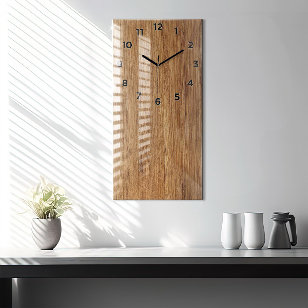 Orologio verticale Legno chiaro