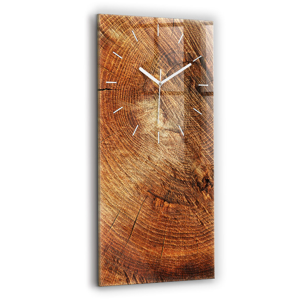 Orologio verticale Vecchio ceppo d'albero