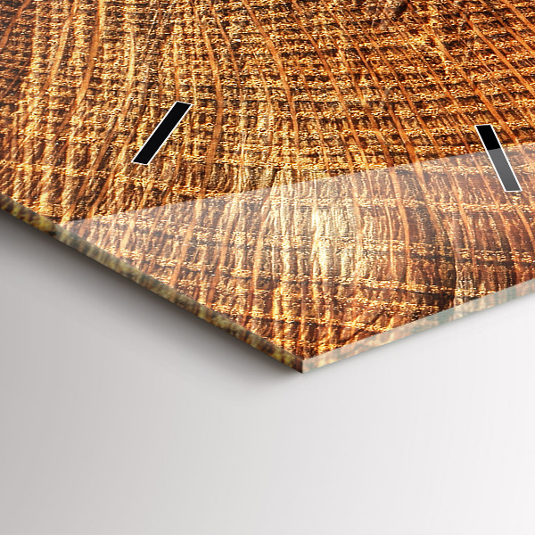 Orologio verticale Vecchio ceppo d'albero