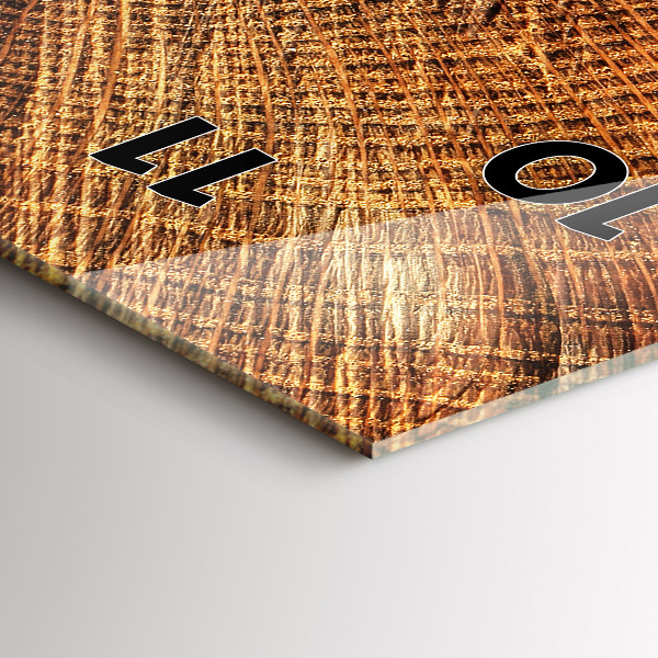 Orologio verticale Vecchio ceppo d'albero