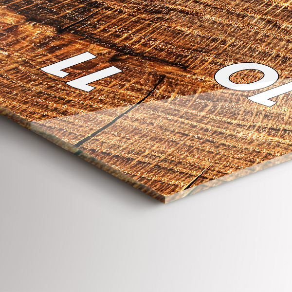 Orologio verticale Legno decorativo