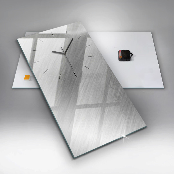 Orologio verticale Parete metallica