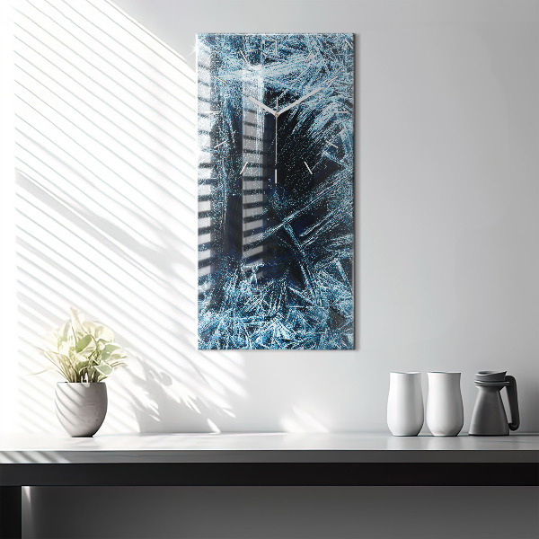 Orologio verticale Muro ghiacciato