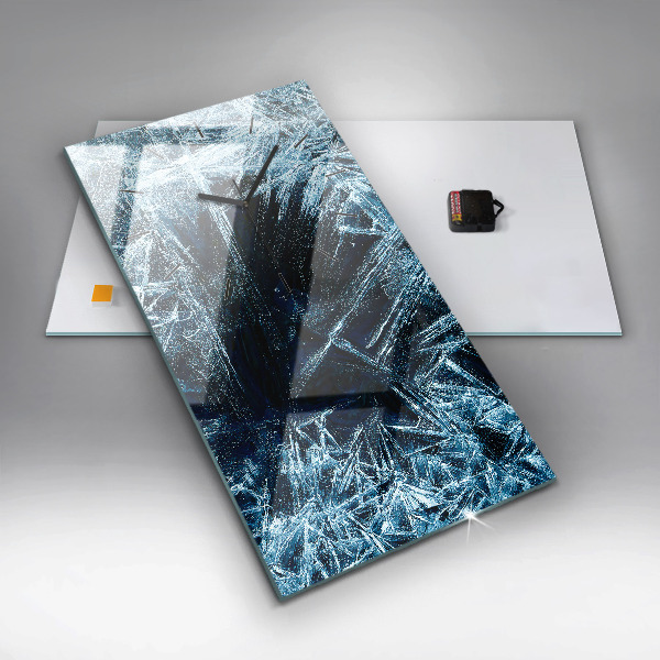 Orologio verticale Muro ghiacciato