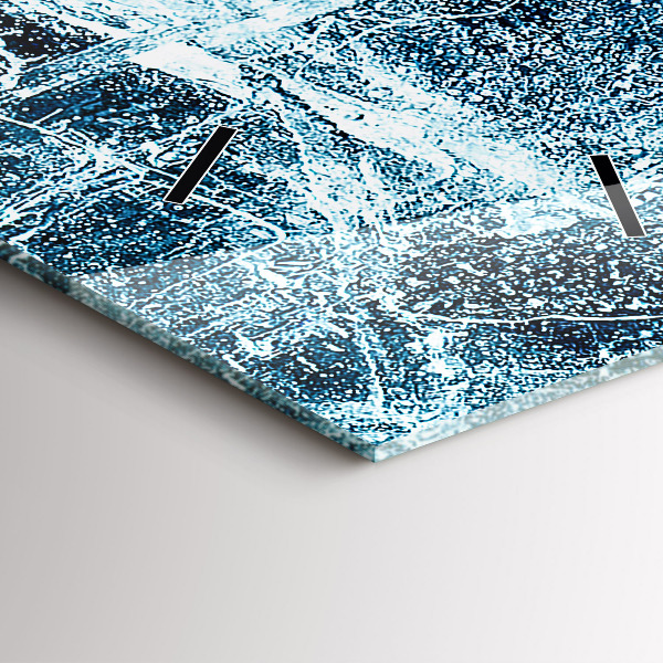 Orologio verticale Muro ghiacciato